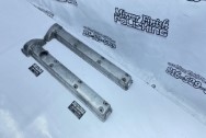 Jaguar Aluminum Valve Covers BEFORE Chrome-Like Metal Polishing | Aluminum Polishing | Valve Cover Polishing