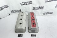 Aluminum Valve Covers BEFORE Chrome-Like Metal Polishing - Aluminum Polishing - Valve Cover Polishing Service