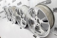 Aluminum Wheels AFTER Chrome-Like Metal Polishing and Buffing Services / Restoration Services - Aluminum Polishing - Wheel Polishing Services 