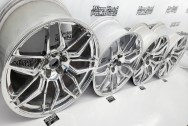 2023 Corvette ZO6 Aluminum Wheels AFTER Chrome-Like Metal Polishing - Aluminum Polishing - Wheel Polishing Service