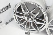 2023 Corvette ZO6 Aluminum Wheels AFTER Chrome-Like Metal Polishing - Aluminum Polishing - Wheel Polishing Service