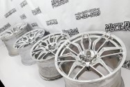 2023 Corvette ZO6 Aluminum Wheels AFTER Chrome-Like Metal Polishing - Aluminum Polishing - Wheel Polishing Service