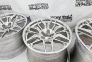 2023 Corvette ZO6 Aluminum Wheels AFTER Chrome-Like Metal Polishing - Aluminum Polishing - Wheel Polishing Service