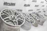 2023 Corvette ZO6 Aluminum Wheels AFTER Chrome-Like Metal Polishing - Aluminum Polishing - Wheel Polishing Service