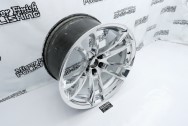 Dodge Challenger Aluminum Wheels AFTER Chrome-Like Metal Polishing - Aluminum Polishing - Wheel Polishing Service