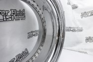 HRE SEVERELY Pitted Aluminum Wheels AFTER Chrome-Like Metal Polishing - Aluminum Polishing Services - Wheel Polishing Services