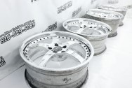 HRE SEVERELY Pitted Aluminum Wheels AFTER Chrome-Like Metal Polishing - Aluminum Polishing Services - Wheel Polishing Services