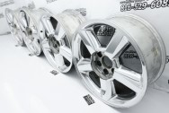 2008-2014 Chevy Truck Aluminum Wheels AFTER Chrome-Like Metal Polishing - Wheel Polishing | Magnesium Polishing Services