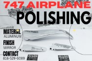 Boeing 747 Airplane Door Handle Hardware AFTER Chrome-Like Metal Polishing | Aluminum Polishing | Boeing Airplane Polishing Service