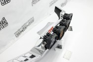 DRT Motorsports 2024 Maverick R UTV Front Bumper AFTER Chrome-Like Metal Polishing and Buffing Services / Restoration Services - Bumper Polishing - Steel UTV Polishing Service - Plus Diode Dynamics SS3 Brackets Polishing Services