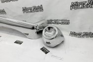 Vintage Steel Bumper AFTER Chrome-Like Metal Polishing - Steel Polishing | Finishing Services | Bumper Polishing Services