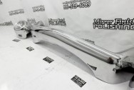 Vintage Steel Bumper AFTER Chrome-Like Metal Polishing - Steel Polishing | Finishing Services | Bumper Polishing Services