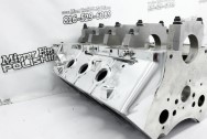Aluminum Engine Block AFTER Chrome-Like Metal Polishing and Buffing Services / Restoration Services - Engine Polishing - Block Polishing Service