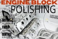 Aluminum Engine Block Project AFTER Chrome-Like Metal Polishing and Buffing Services / Restoration Services - Engine Polishing - Block Polishing Service