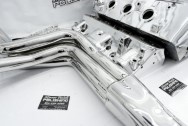 Aluminum Engine Block Project AFTER Chrome-Like Metal Polishing and Buffing Services / Restoration Services - Engine Polishing - Block Polishing Service