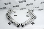 Stainless Steel Exhaust Headers AFTER Chrome-Like Metal Polishing - Stainless Steel Polishing - Headers Polishing Service