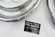 1963 Chevy Corvette Stainless Steel Hubcaps NCRS BEFORE Chrome-Like Metal Polishing | Stainless Steel Polishing | Hubcap Polishing Services