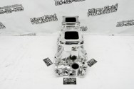 Weiand Aluminum Intake Manifold AFTER Chrome-Like Metal Polishing - Aluminum Polishing | Finishing Services | Polishing Services