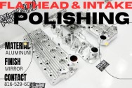 Aluminum Intake Manifold AFTER Chrome-Like Metal Polishing and Buffing Services | Restoration Services | Intake Manifold Polishing