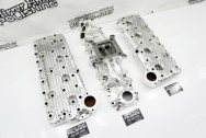 Aluminum Intake Manifold AFTER Chrome-Like Metal Polishing and Buffing Services | Restoration Services | Intake Manifold Polishing