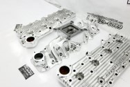 Aluminum Intake Manifold AFTER Chrome-Like Metal Polishing and Buffing Services | Restoration Services | Intake Manifold Polishing