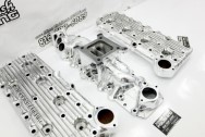 Aluminum Intake Manifold AFTER Chrome-Like Metal Polishing and Buffing Services | Restoration Services | Intake Manifold Polishing