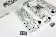 Aluminum Intake Manifold AFTER Chrome-Like Metal Polishing and Buffing Services | Restoration Services | Intake Manifold Polishing
