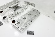 Aluminum Intake Manifold AFTER Chrome-Like Metal Polishing and Buffing Services | Restoration Services | Intake Manifold Polishing