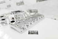 Aluminum Intake Manifold AFTER Chrome-Like Metal Polishing and Buffing Services | Restoration Services | Intake Manifold Polishing