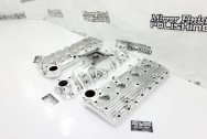 Aluminum Intake Manifold AFTER Chrome-Like Metal Polishing and Buffing Services | Restoration Services | Intake Manifold Polishing