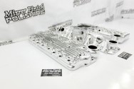 Aluminum Intake Manifold AFTER Chrome-Like Metal Polishing and Buffing Services | Restoration Services | Intake Manifold Polishing