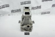 Weiand Aluminum Intake Manifold BEFORE Chrome-Like Metal Polishing - Aluminum Polishing | Finishing Services | Polishing Services