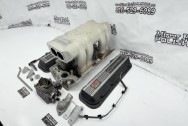 Chevrolet Aluminum Intake Manifold BEFORE Chrome-Like Metal Polishing - Aluminum Polishing | Finishing Services | Polishing Services