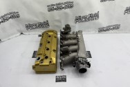 2002 Honda S2000 Intake Manifold BEFORE Chrome-Like Metal Polishing and Buffing Services | Restoration Services | Intake Manifold Polishing