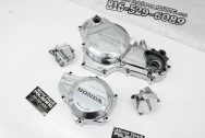 Honda Motorcycle Aluminum Engine Parts AFTER Chrome-Like Metal Polishing - Aluminum Polishing | Finishing Services | Polishing Services