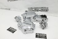 Honda Motorcycle Aluminum Engine Parts AFTER Chrome-Like Metal Polishing - Aluminum Polishing | Finishing Services | Polishing Services