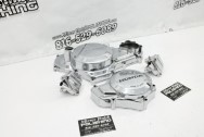 Honda Motorcycle Aluminum Engine Parts AFTER Chrome-Like Metal Polishing - Aluminum Polishing | Finishing Services | Polishing Services
