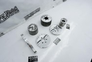Aluminum Littlefield Blower Pulley Project AFTER Chrome-Like Metal Polishing | Pulley Polishing Services 