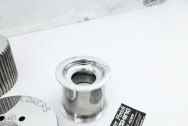 Aluminum Littlefield Blower Pulley Project AFTER Chrome-Like Metal Polishing | Pulley Polishing Services 