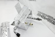 Ford Mustang Cobra Steeda Aluminum Coolant Tank AFTER Chrome-Like Metal Polishing | Aluminum Polishing | Tank Polishing Services