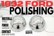 Ford F100 Truck Automotive Stainless Steel Trim AFTER Chrome-Like Metal Polishing | Steel Polishing | Trim Polishing Services