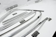 Ford F100 Truck Automotive Stainless Steel Trim AFTER Chrome-Like Metal Polishing | Steel Polishing | Trim Polishing Services