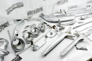 Vintage Stainless Steel Chevy Trim Project AFTER Chrome-Like Metal Polishing | Steel Polishing | Trim Polishing Service