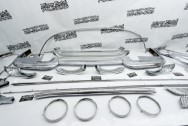 Vintage Stainless Steel Chevy Trim Project AFTER Chrome-Like Metal Polishing | Steel Polishing | Trim Polishing Service