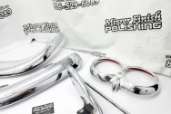 Vintage Stainless Steel Chevy Trim Project AFTER Chrome-Like Metal Polishing | Steel Polishing | Trim Polishing Service