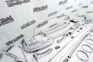 Vintage Stainless Steel Chevy Trim Project AFTER Chrome-Like Metal Polishing | Steel Polishing | Trim Polishing Service