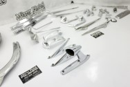 1964 Ford Galaxy 500XL Stainless Steel Trim AFTER Chrome-Like Metal Polishing | Stainless Steel Polishing | Hubcap Polishing Services