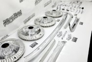 1964 Ford Galaxy 500XL Stainless Steel Trim AFTER Chrome-Like Metal Polishing | Stainless Steel Polishing | Hubcap Polishing Services