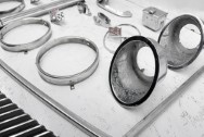 Vintage Stainless Steel Chevy Trim Project BEFORE Chrome-Like Metal Polishing | Steel Polishing | Trim Polishing Service