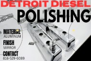 Detroit Diesel Semi Truck Aluminum Valve Covers AFTER Chrome-Like Metal Polishing - Aluminum Polishing | Finishing Services | Diesel Semi Truck Polishing Services